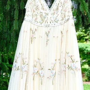 BHLDN Needle and Thread Petunia Wedding Gown.